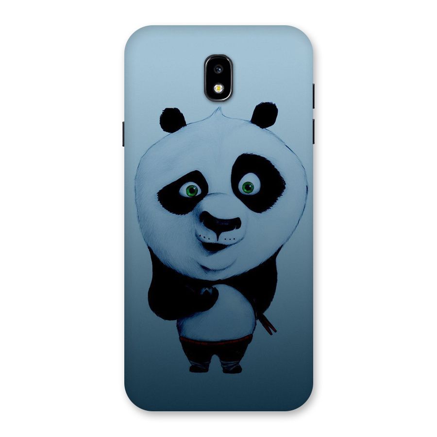 Confused Cute Panda Back Case for Galaxy J7 Pro