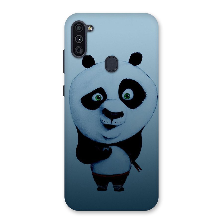 Confused Cute Panda Back Case for Galaxy M11