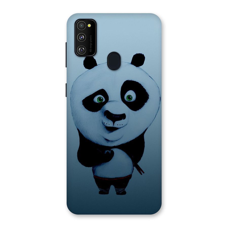 Confused Cute Panda Back Case for Galaxy M30s