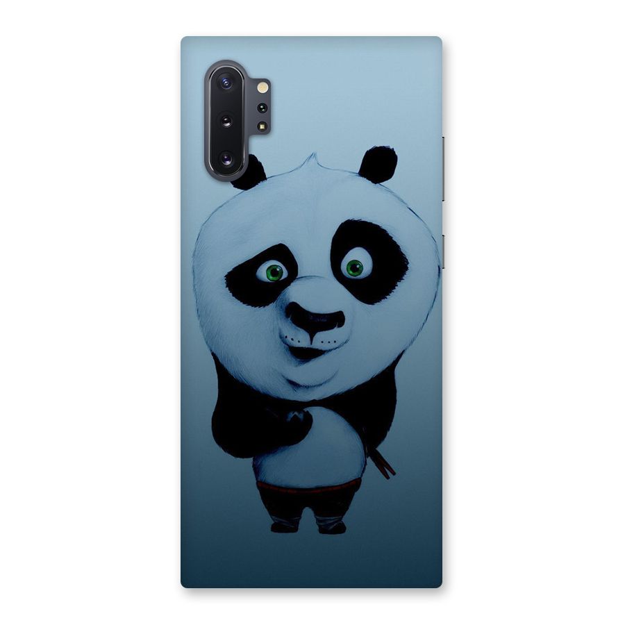 Confused Cute Panda Back Case for Galaxy Note 10 Plus