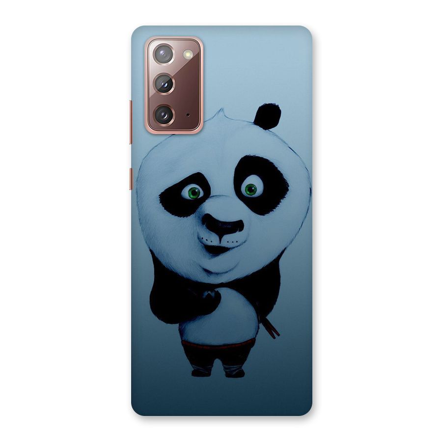 Confused Cute Panda Back Case for Galaxy Note 20