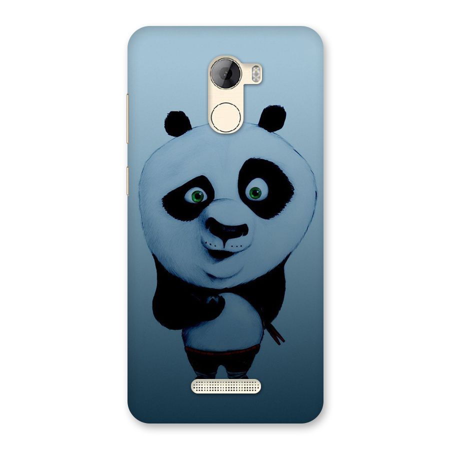 Confused Cute Panda Back Case for Gionee A1 LIte