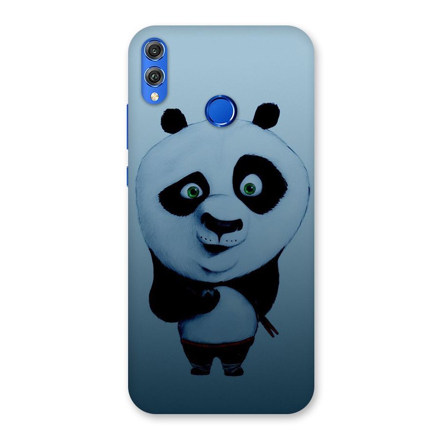 Confused Cute Panda Back Case for Honor 8X