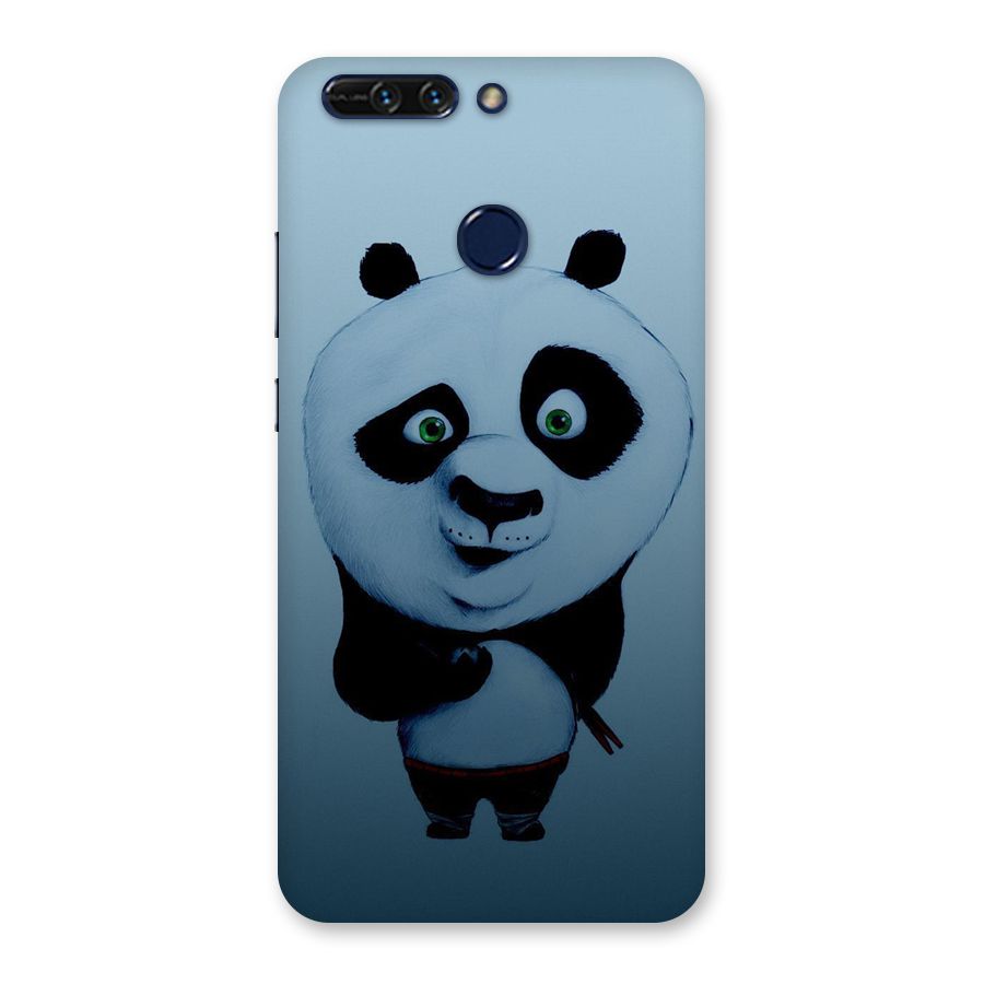Confused Cute Panda Back Case for Honor 8 Pro