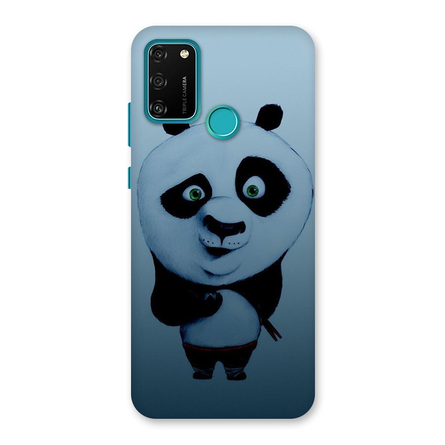 Confused Cute Panda Back Case for Honor 9A