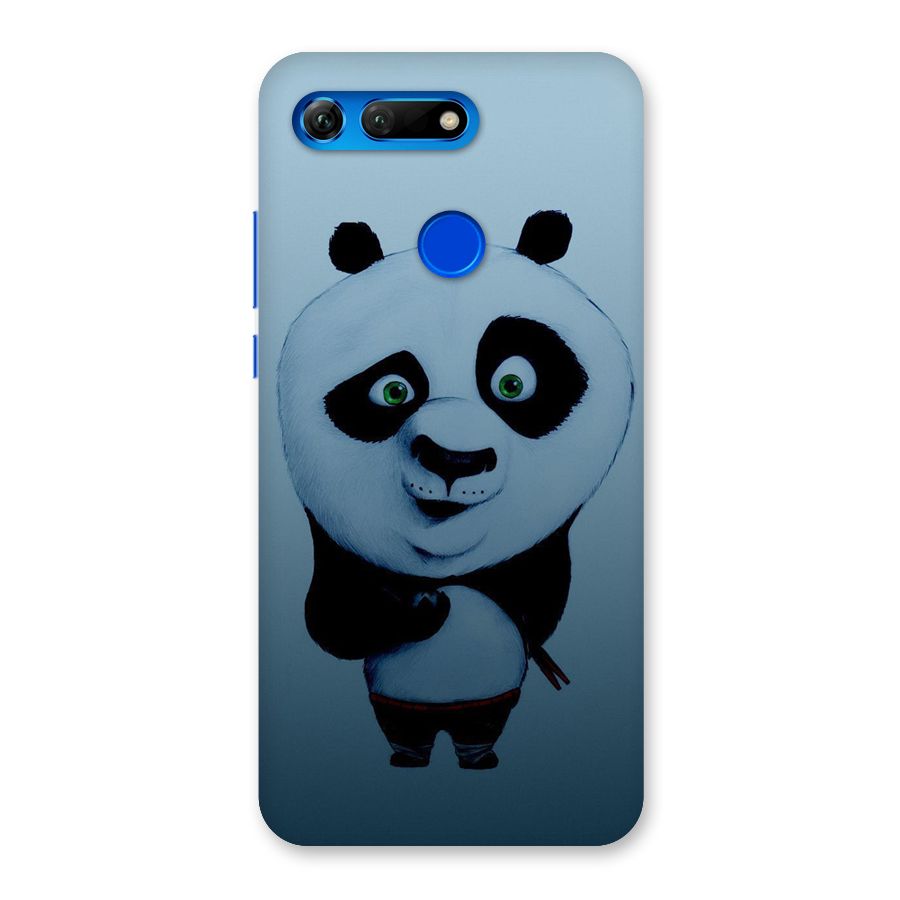 Confused Cute Panda Back Case for Honor View 20