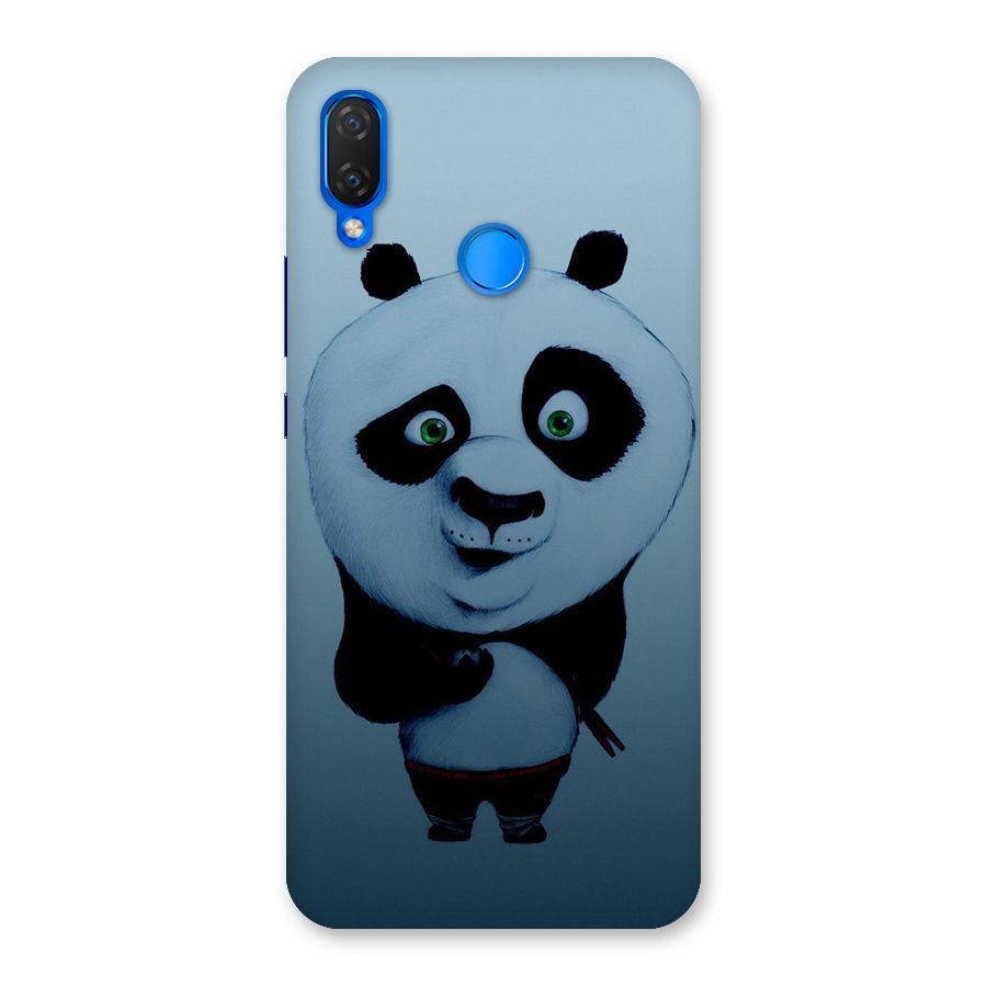Confused Cute Panda Back Case for Huawei P Smart+