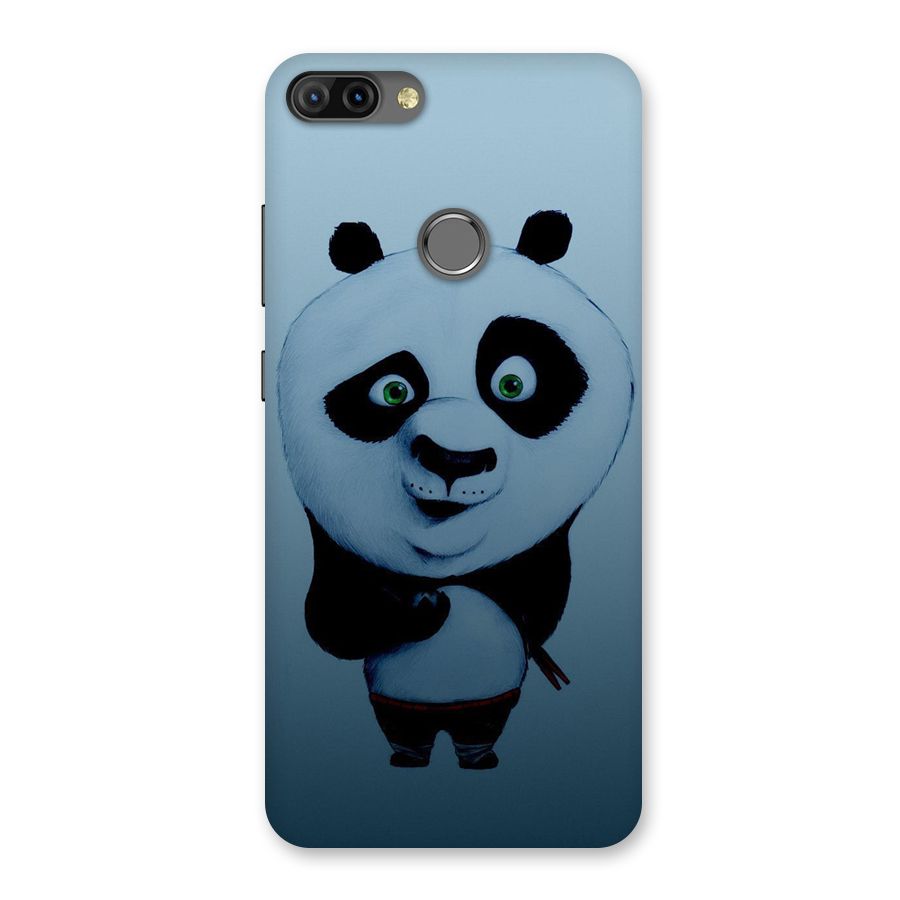 Confused Cute Panda Back Case for Infinix Hot 6 Pro