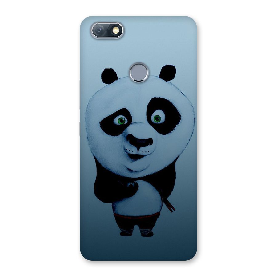 Confused Cute Panda Back Case for Infinix Note 5