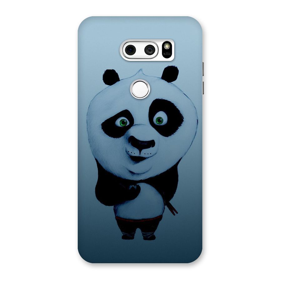 Confused Cute Panda Back Case for LG V30