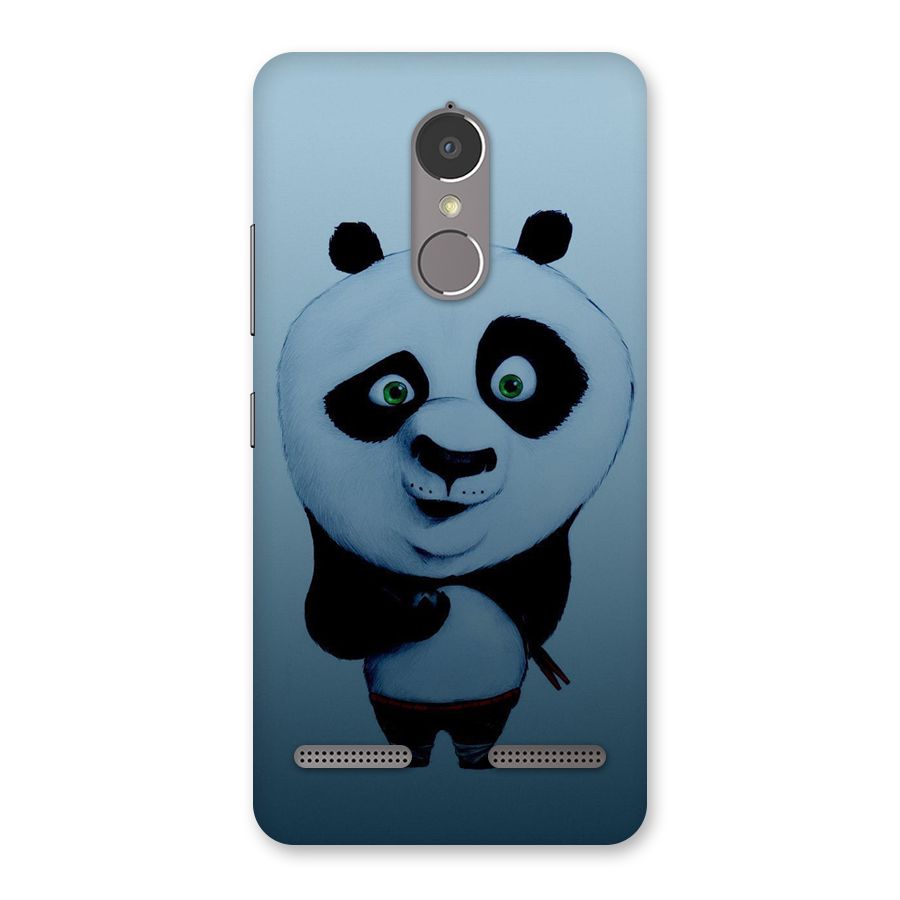 Confused Cute Panda Back Case for Lenovo K6
