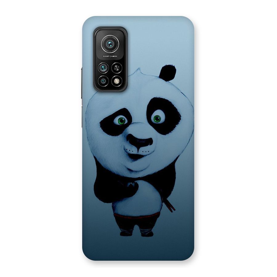 Confused Cute Panda Back Case for Mi 10T 5G