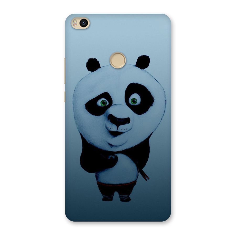 Confused Cute Panda Back Case for Mi Max 2