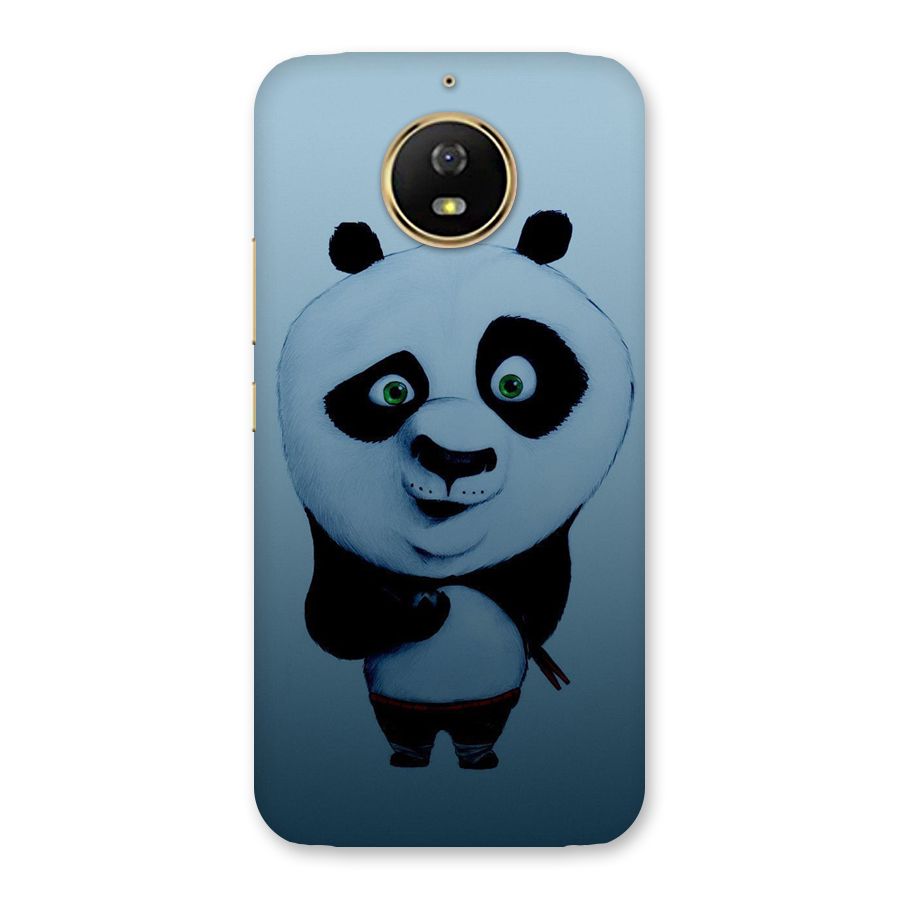 Confused Cute Panda Back Case for Moto G5s