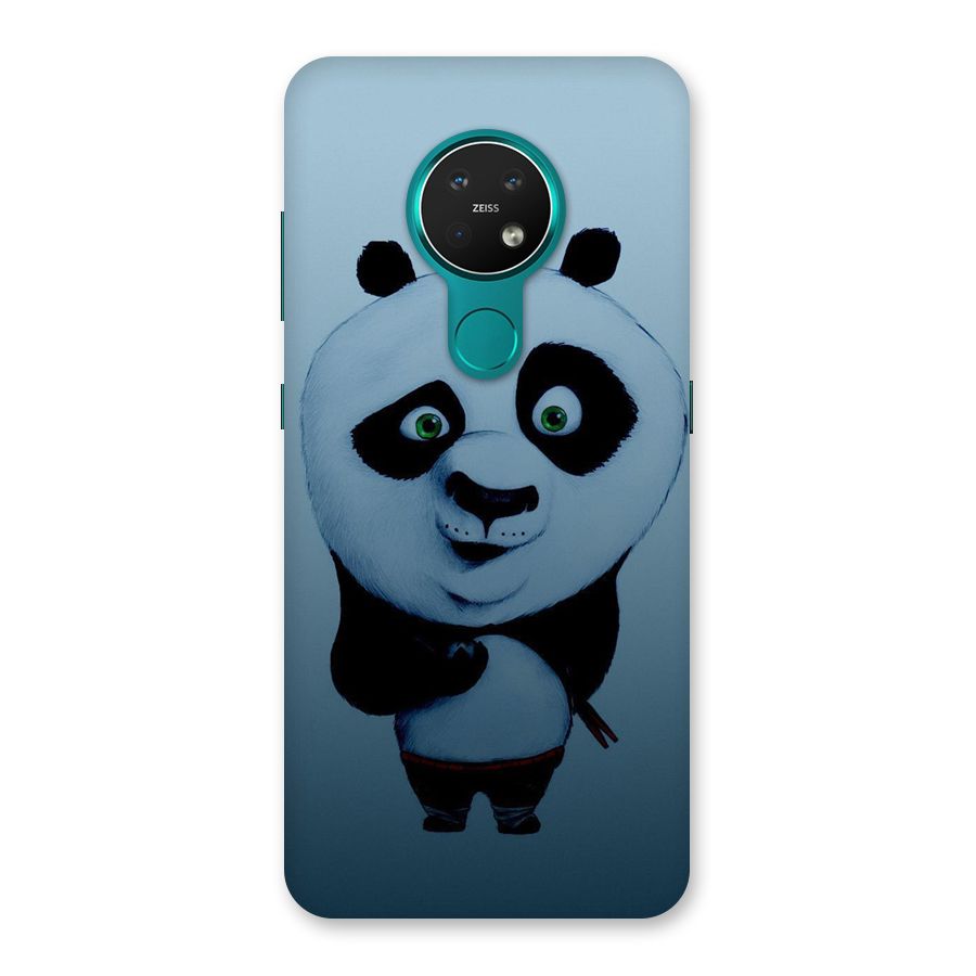 Confused Cute Panda Back Case for Nokia 7.2