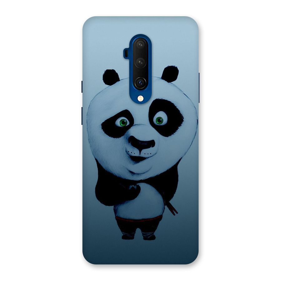 Confused Cute Panda Back Case for OnePlus 7T Pro