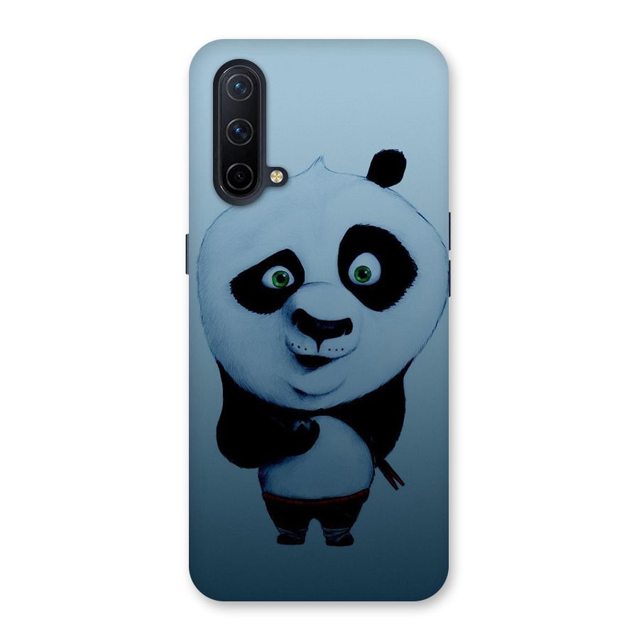 Confused Cute Panda Back Case for OnePlus Nord CE 5G