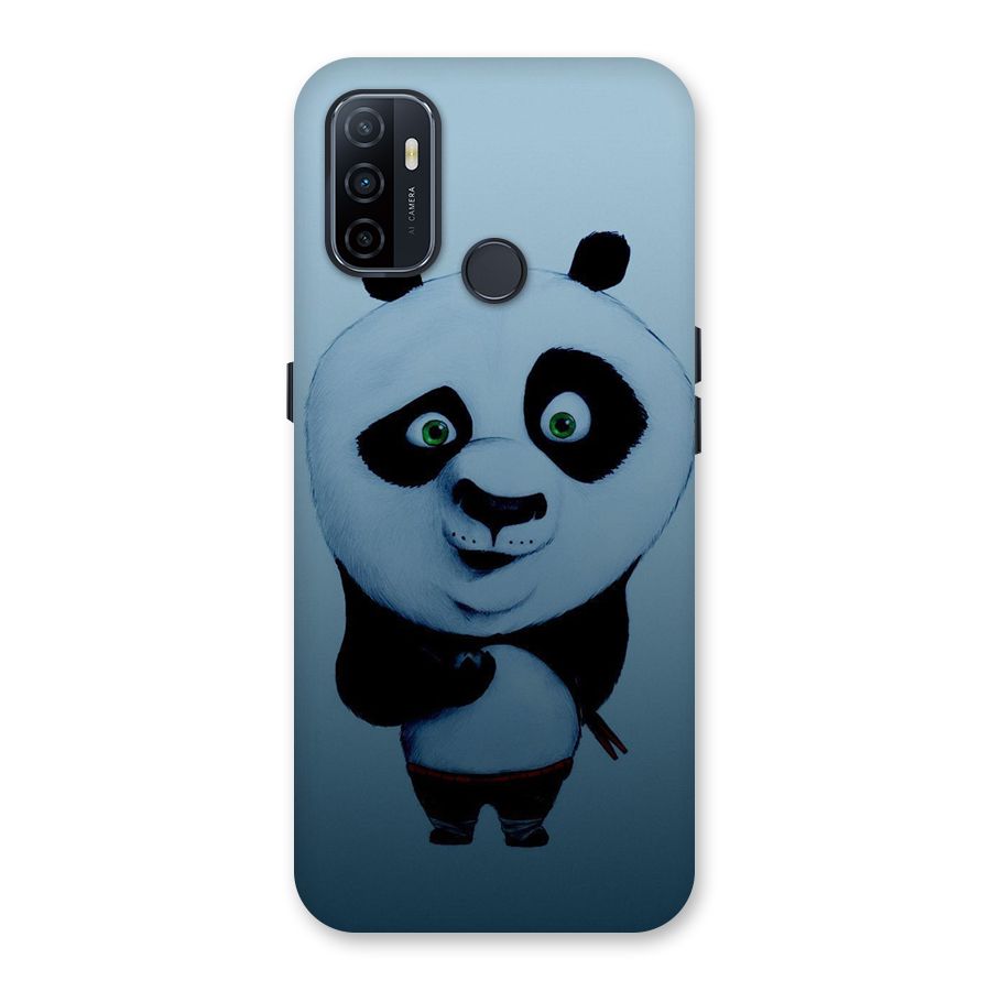 Confused Cute Panda Back Case for Oppo A32