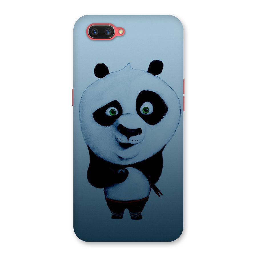 Confused Cute Panda Back Case for Oppo A3s