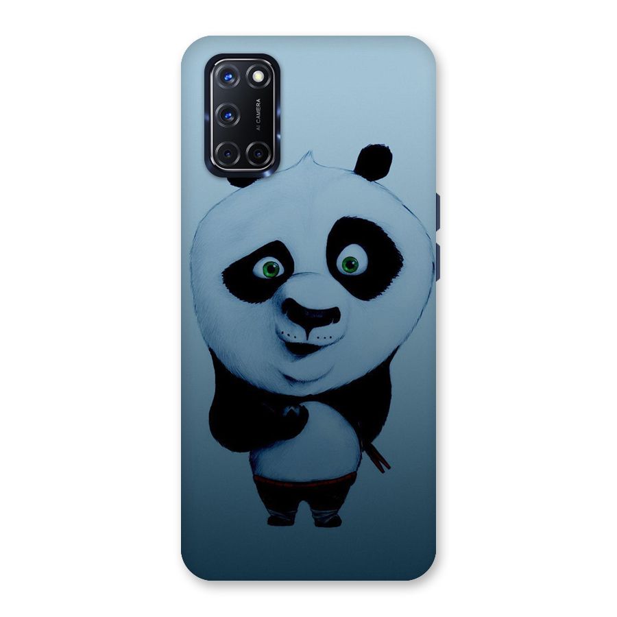 Confused Cute Panda Back Case for Oppo A52
