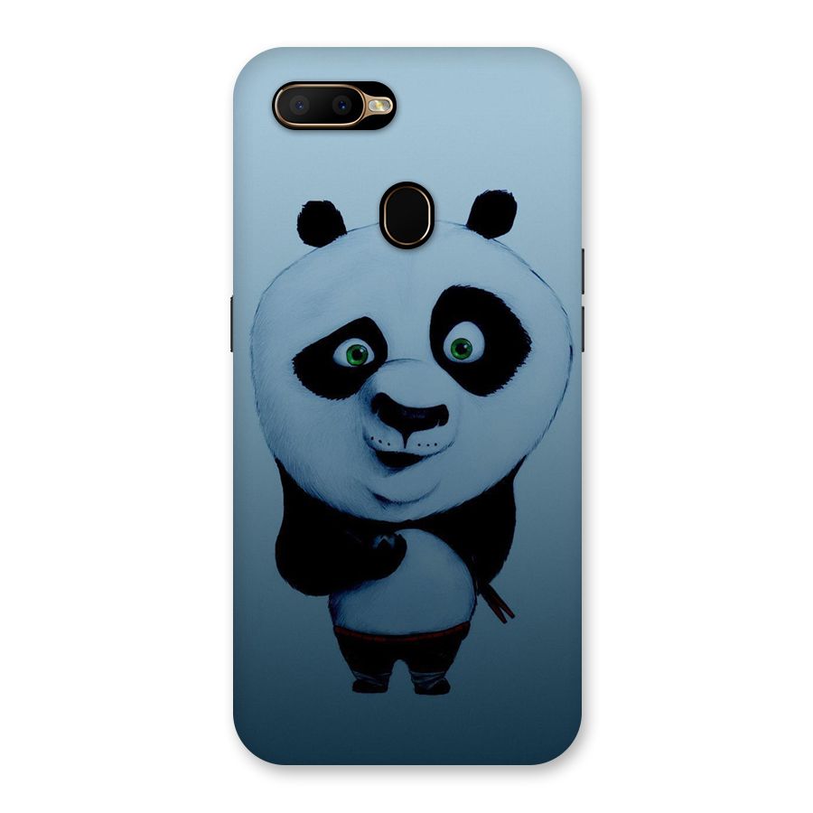 Confused Cute Panda Back Case for Oppo A5s