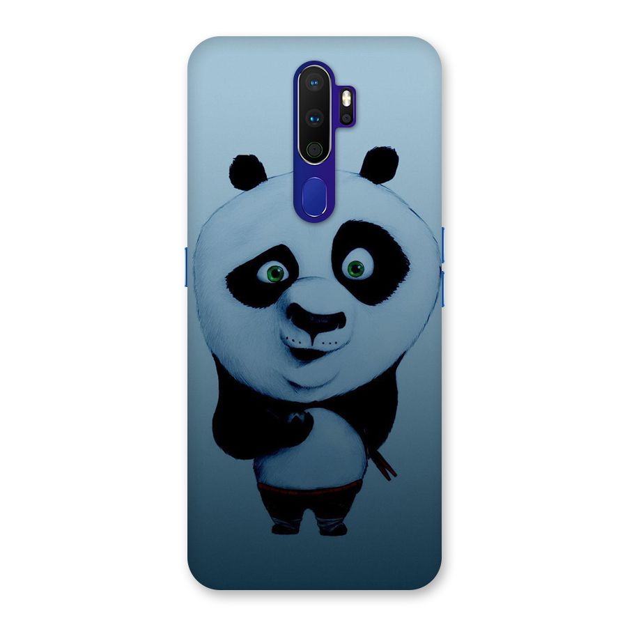Confused Cute Panda Back Case for Oppo A9 (2020)