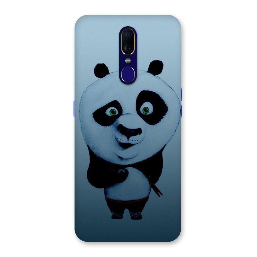 Confused Cute Panda Back Case for Oppo F11