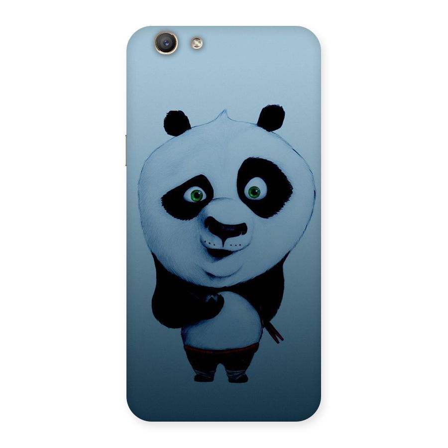 Confused Cute Panda Back Case for Oppo F1s