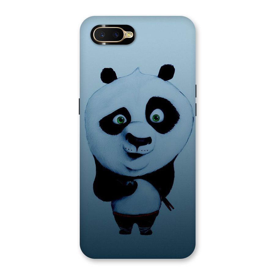 Confused Cute Panda Back Case for Oppo K1