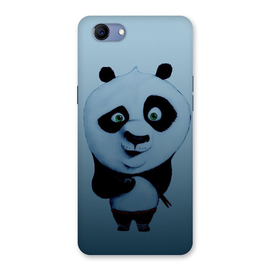 Confused Cute Panda Back Case for Oppo Realme 1