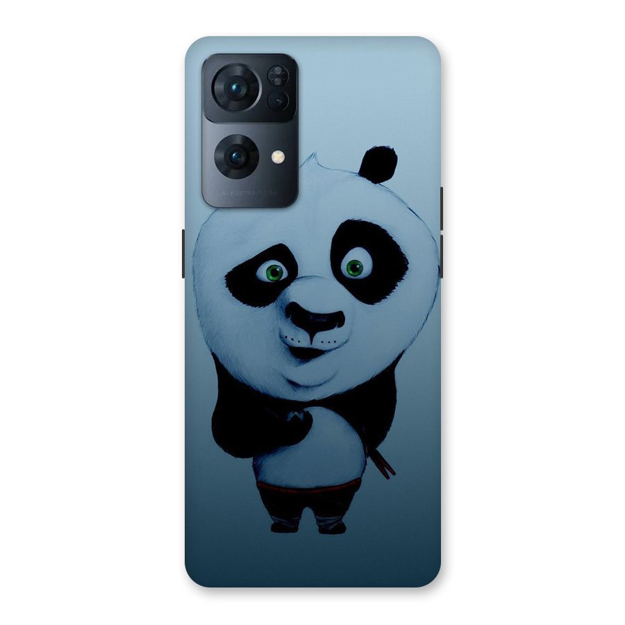 Confused Cute Panda Back Case for Oppo Reno7 Pro 5G
