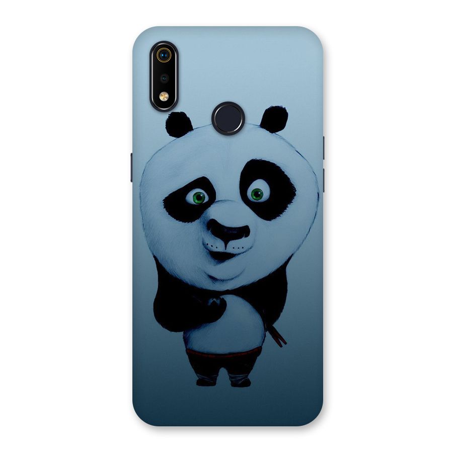Confused Cute Panda Back Case for Realme 3i