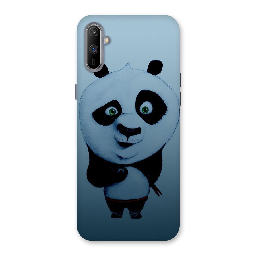 Confused Cute Panda Back Case for Realme C3