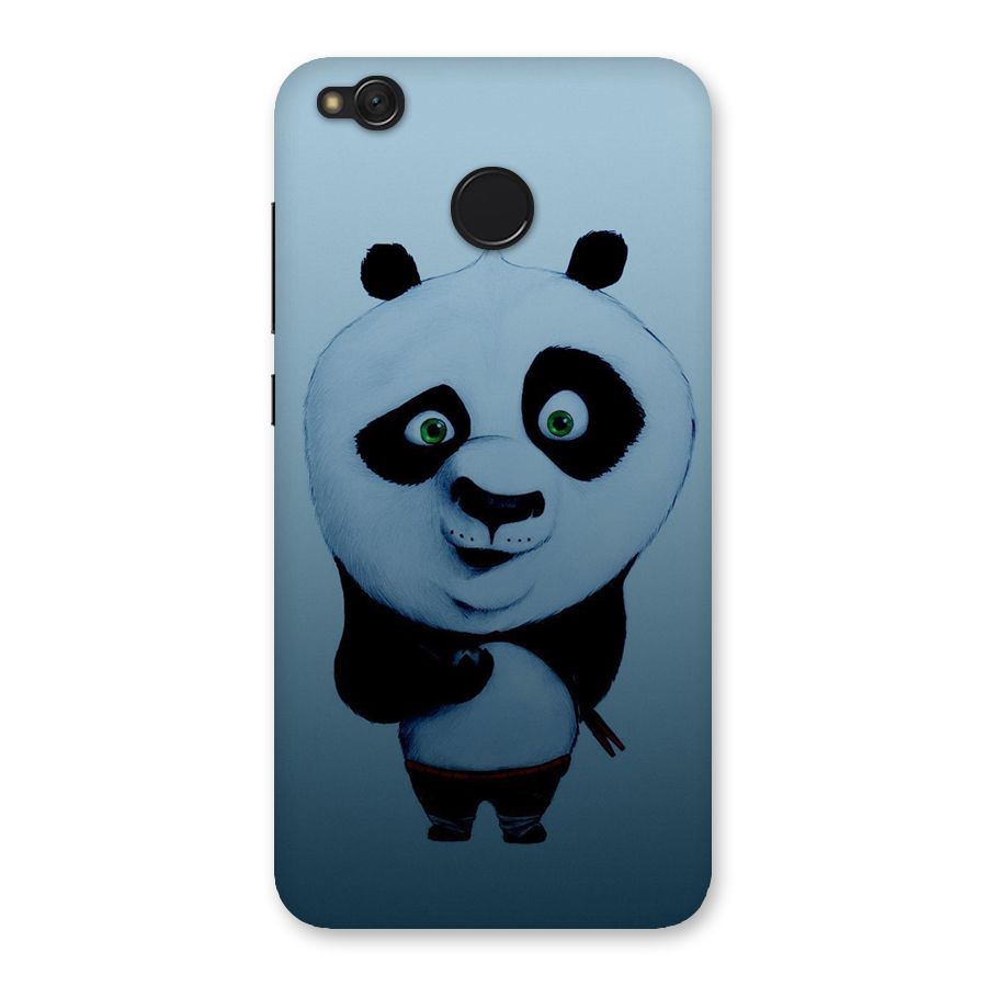 Confused Cute Panda Back Case for Redmi 4
