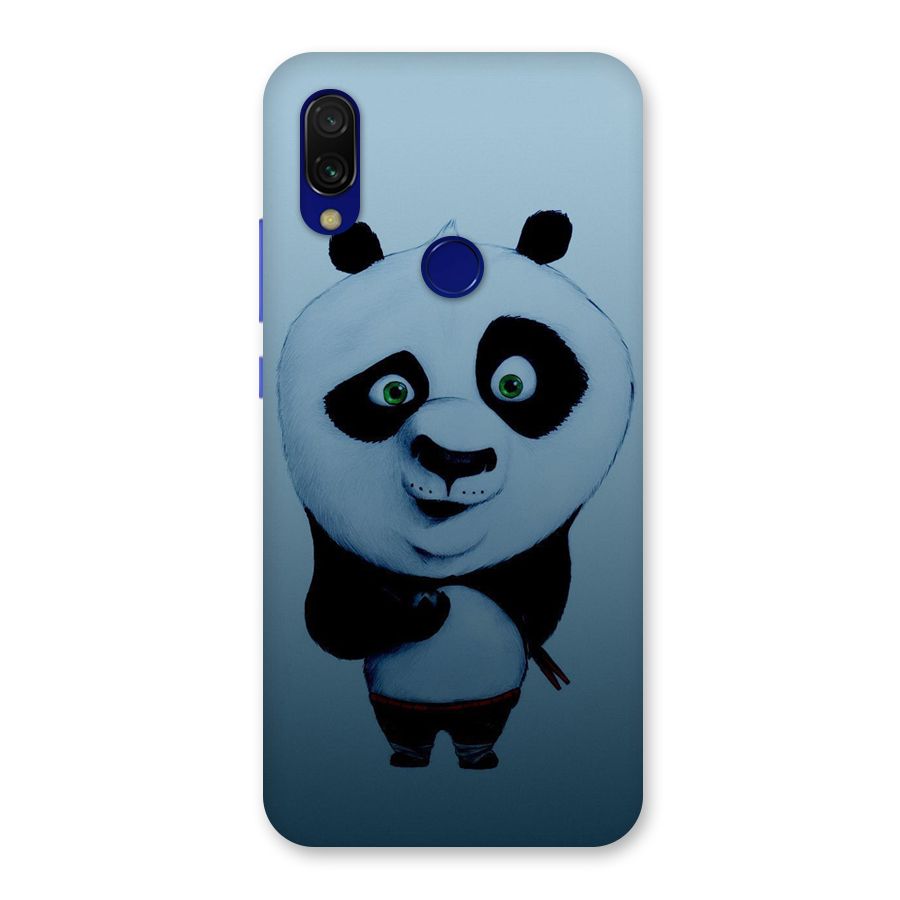 Confused Cute Panda Back Case for Redmi 7