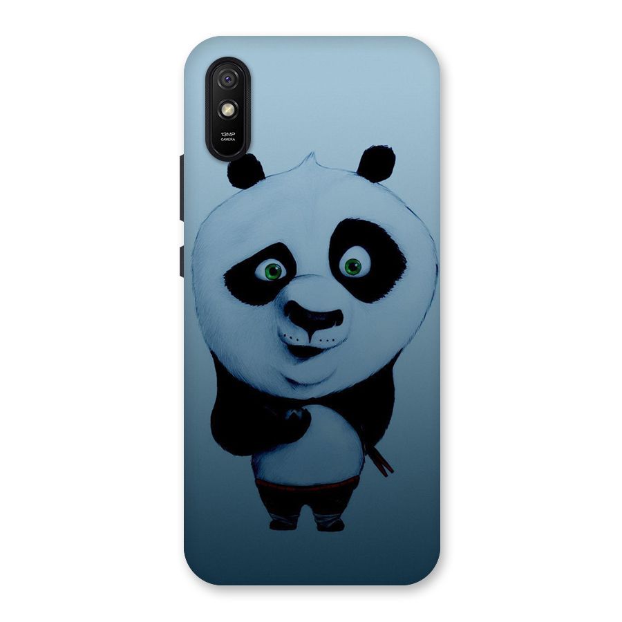 Confused Cute Panda Back Case for Redmi 9A