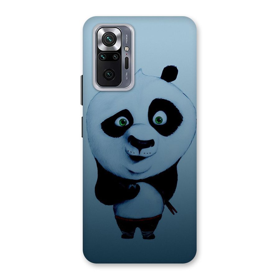 Confused Cute Panda Back Case for Redmi Note 10 Pro Max