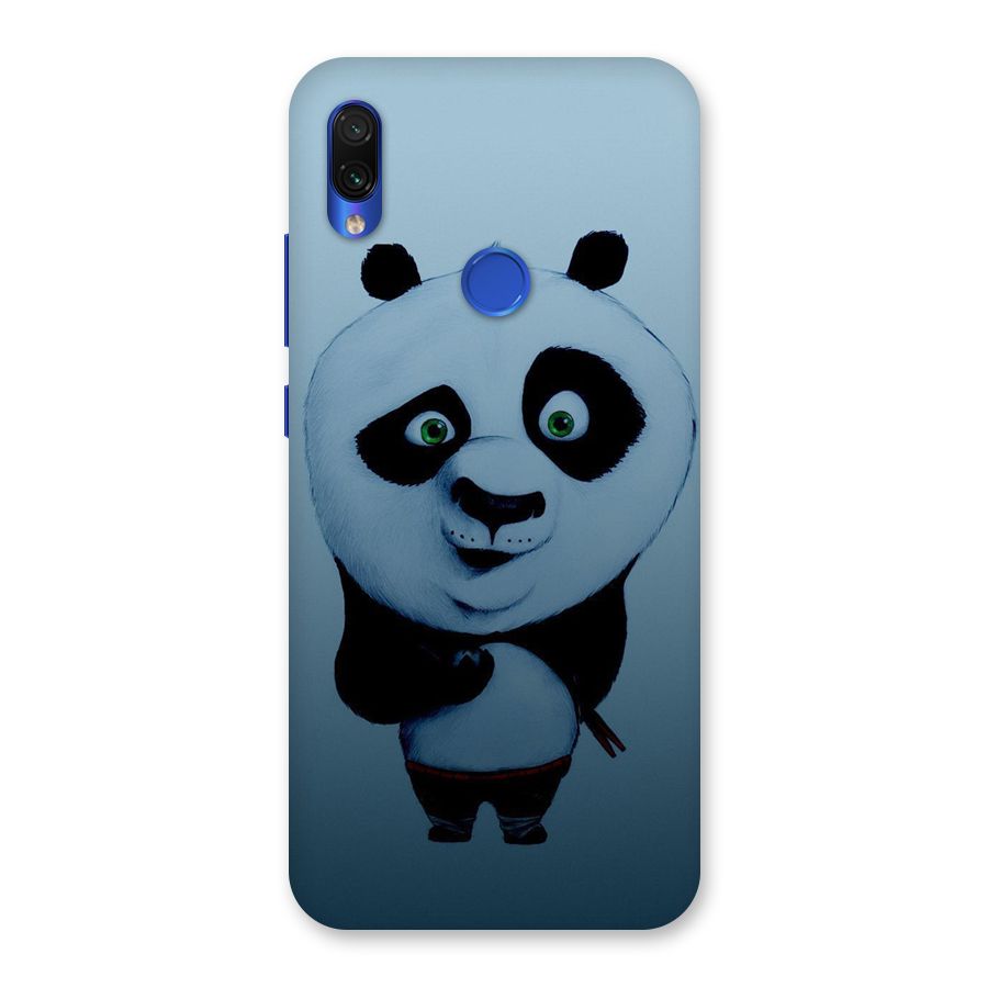 Confused Cute Panda Back Case for Redmi Note 7S