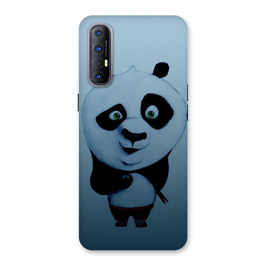 Confused Cute Panda Back Case for Reno3 Pro