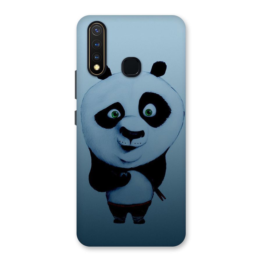 Confused Cute Panda Back Case for Vivo U20