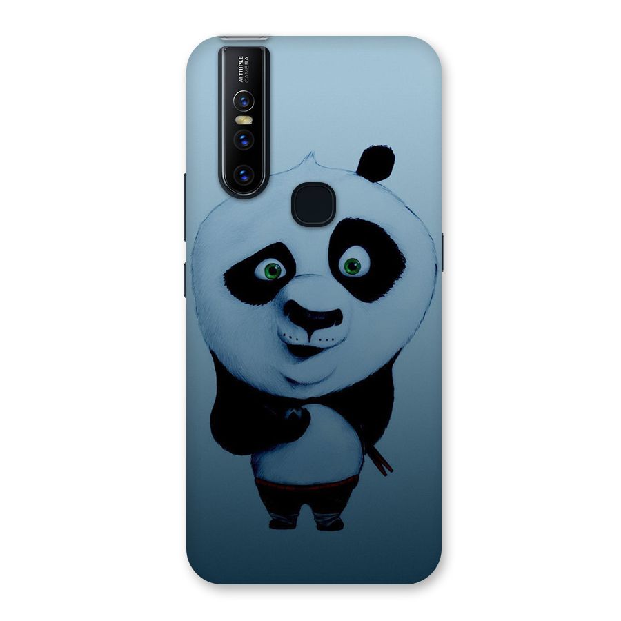 Confused Cute Panda Back Case for Vivo V15
