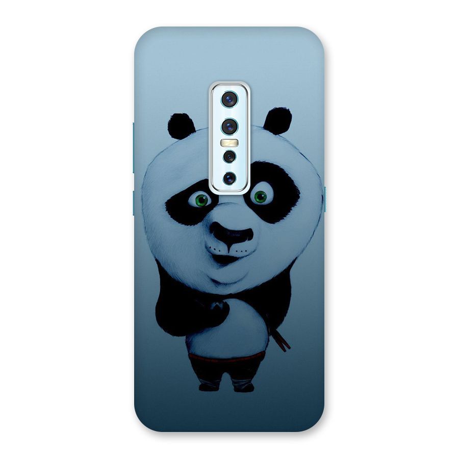 Confused Cute Panda Back Case for Vivo V17 Pro