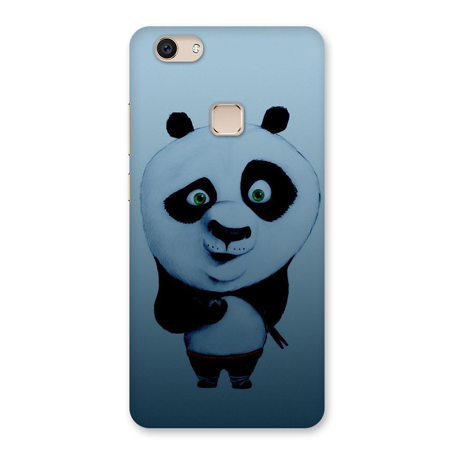 Confused Cute Panda Back Case for Vivo V7