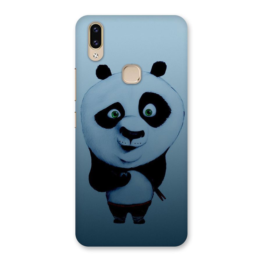 Confused Cute Panda Back Case for Vivo V9 Youth