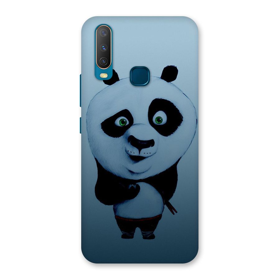 Confused Cute Panda Back Case for Vivo Y11