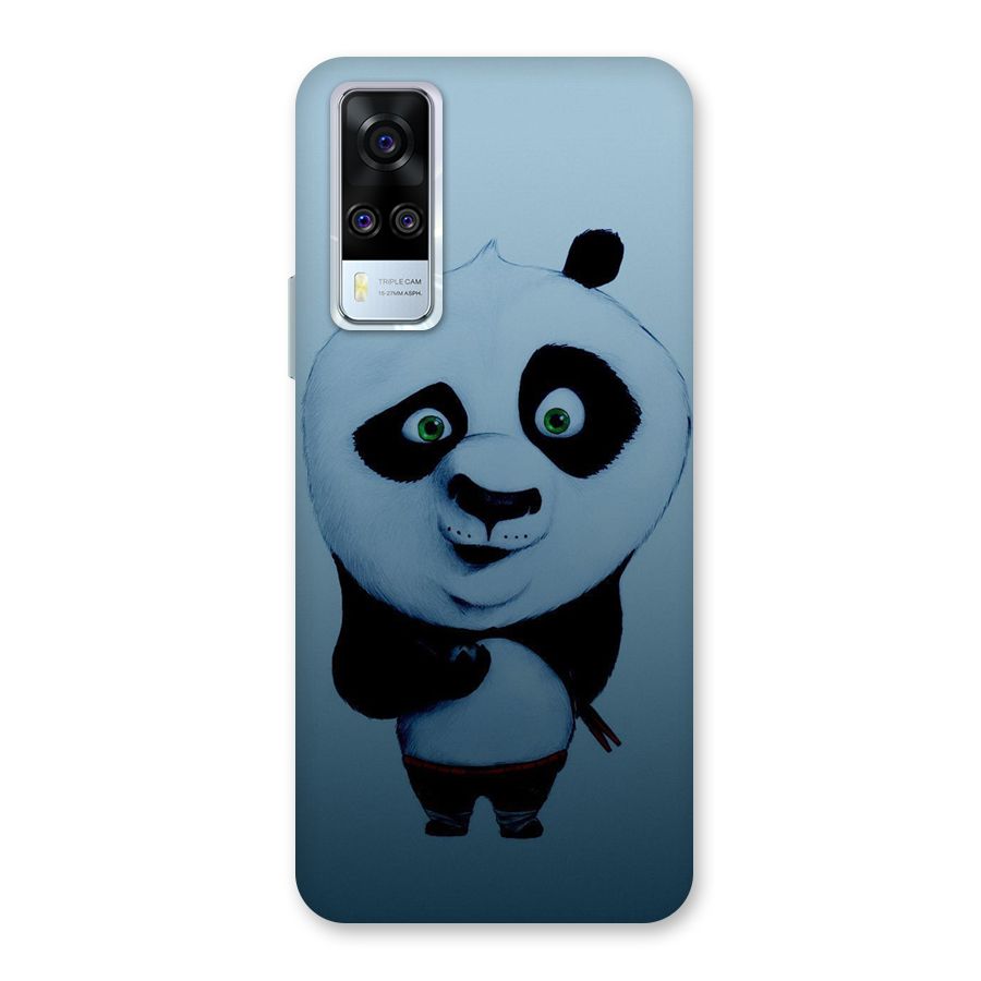 Confused Cute Panda Back Case for Vivo Y31