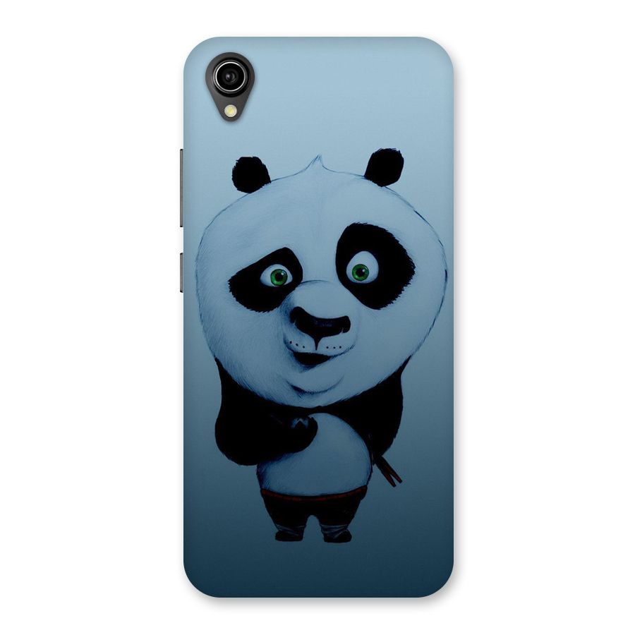 Confused Cute Panda Back Case for Vivo Y90