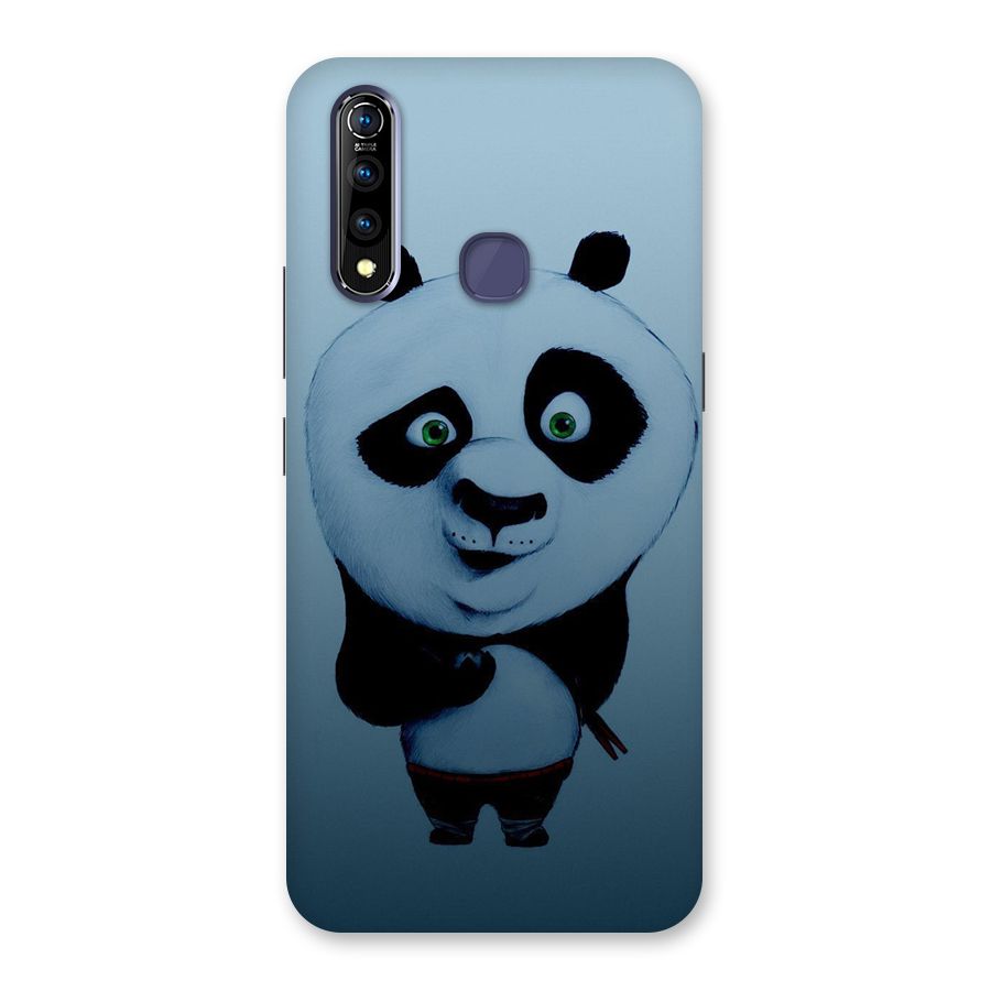 Confused Cute Panda Back Case for Vivo Z1 Pro