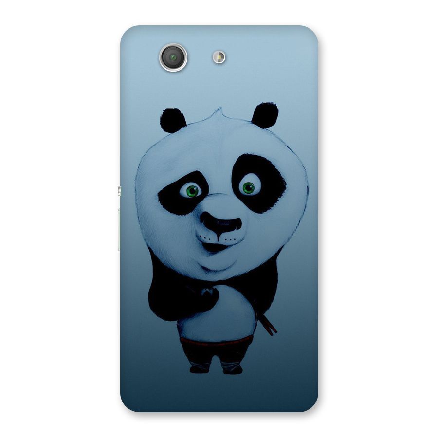 Confused Cute Panda Back Case for Xperia Z3 Compact
