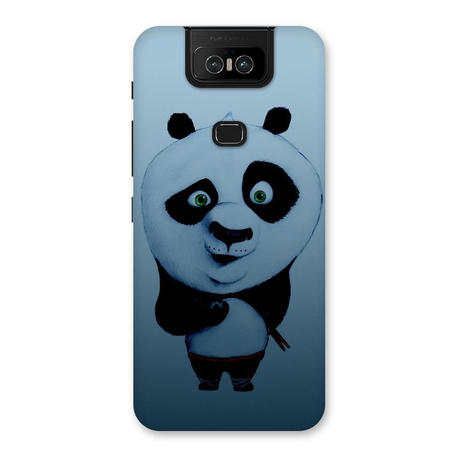 Confused Cute Panda Back Case for Zenfone 6z